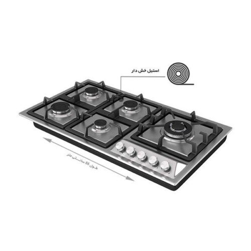 اجاق گاز استیل داتیس مدل DS 515