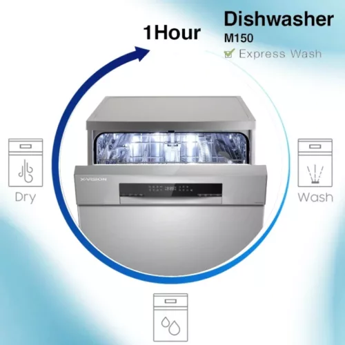 ماشین ظرفشویی ایکس ویژن مدل M150