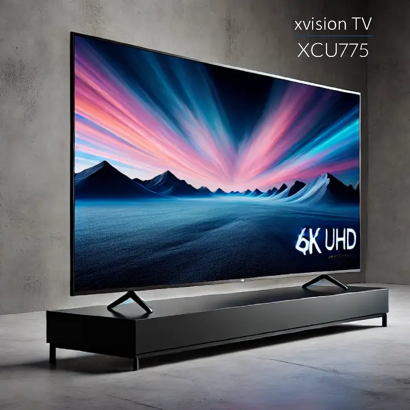 تلویزیون 4K UHD هوشمند ایکس‌ویژن سری 7 مدل XCU775 سایز 65 اینچ