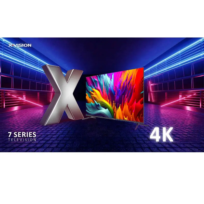 تلویزیون UHD 4K هوشمند ایکس ویژن سری 7 مدل XCU785 سایز 50 اینچ